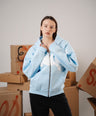 Puff zip up