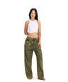 Distressed Denim - Olive