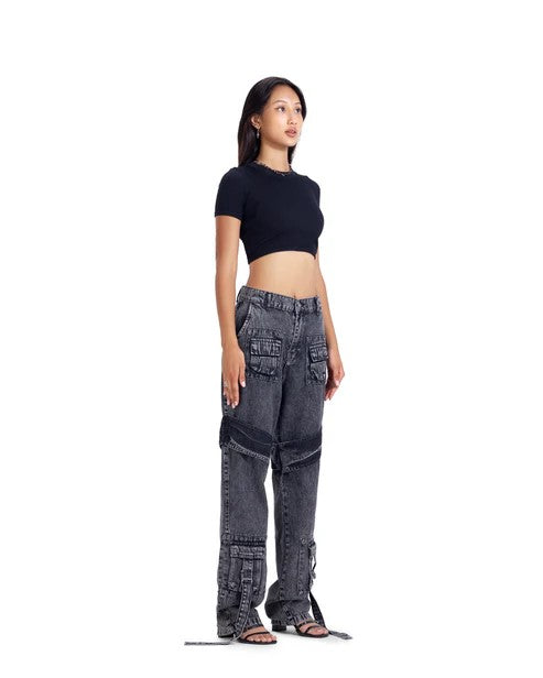 Space Jeans Black