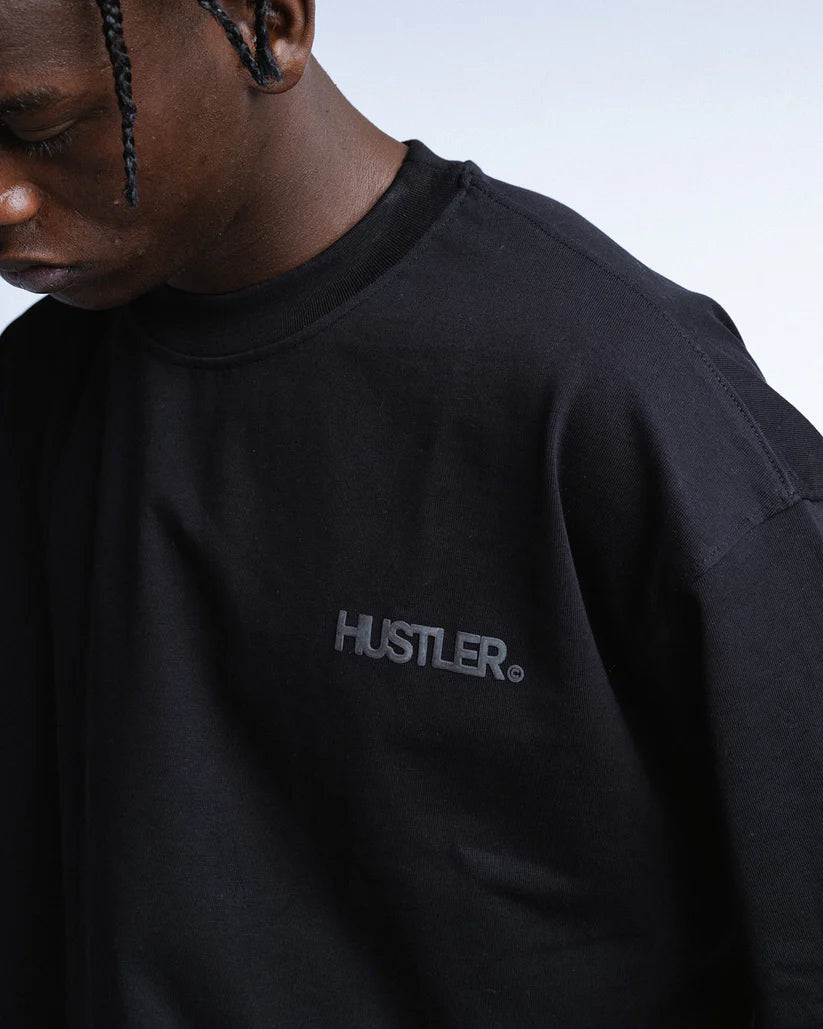 Black Hustler Tee