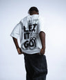 White Let It Go Tee