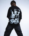 Black Let It Go Tee