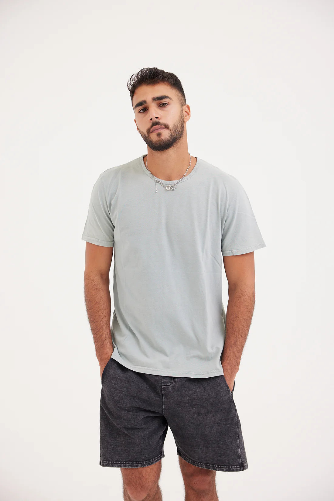 Washed Tshirt Aqua