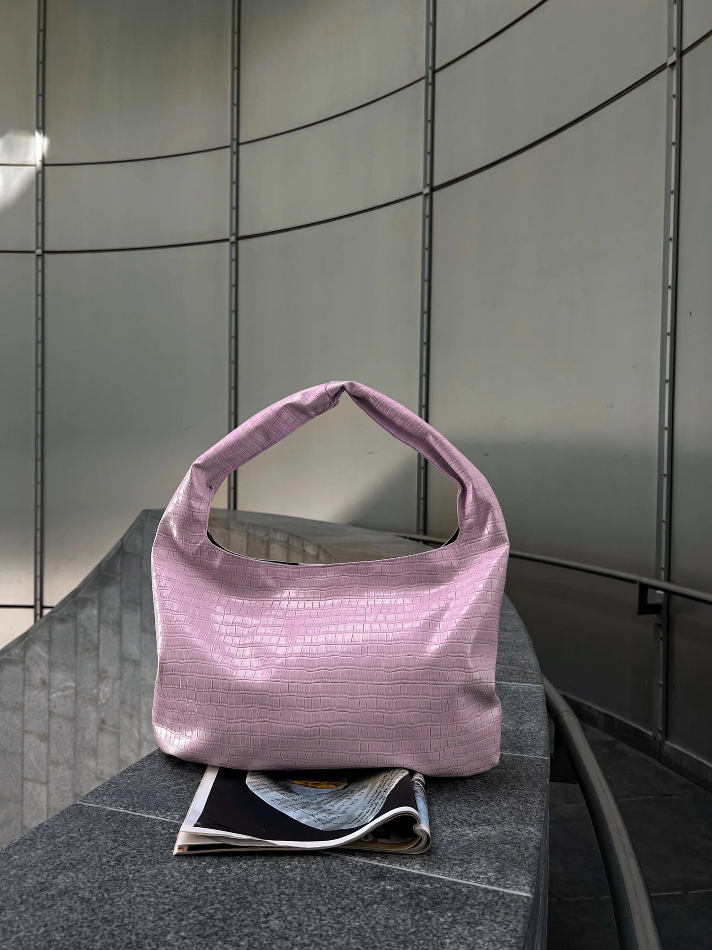 CROCO BAG LEATHER