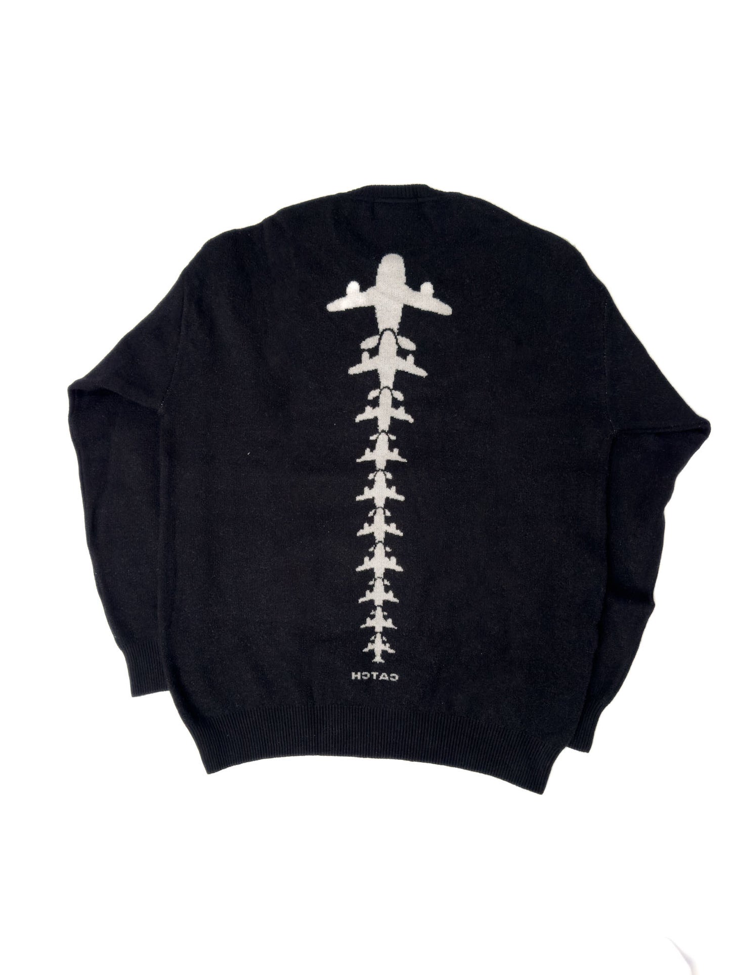 Pullover Black Plane