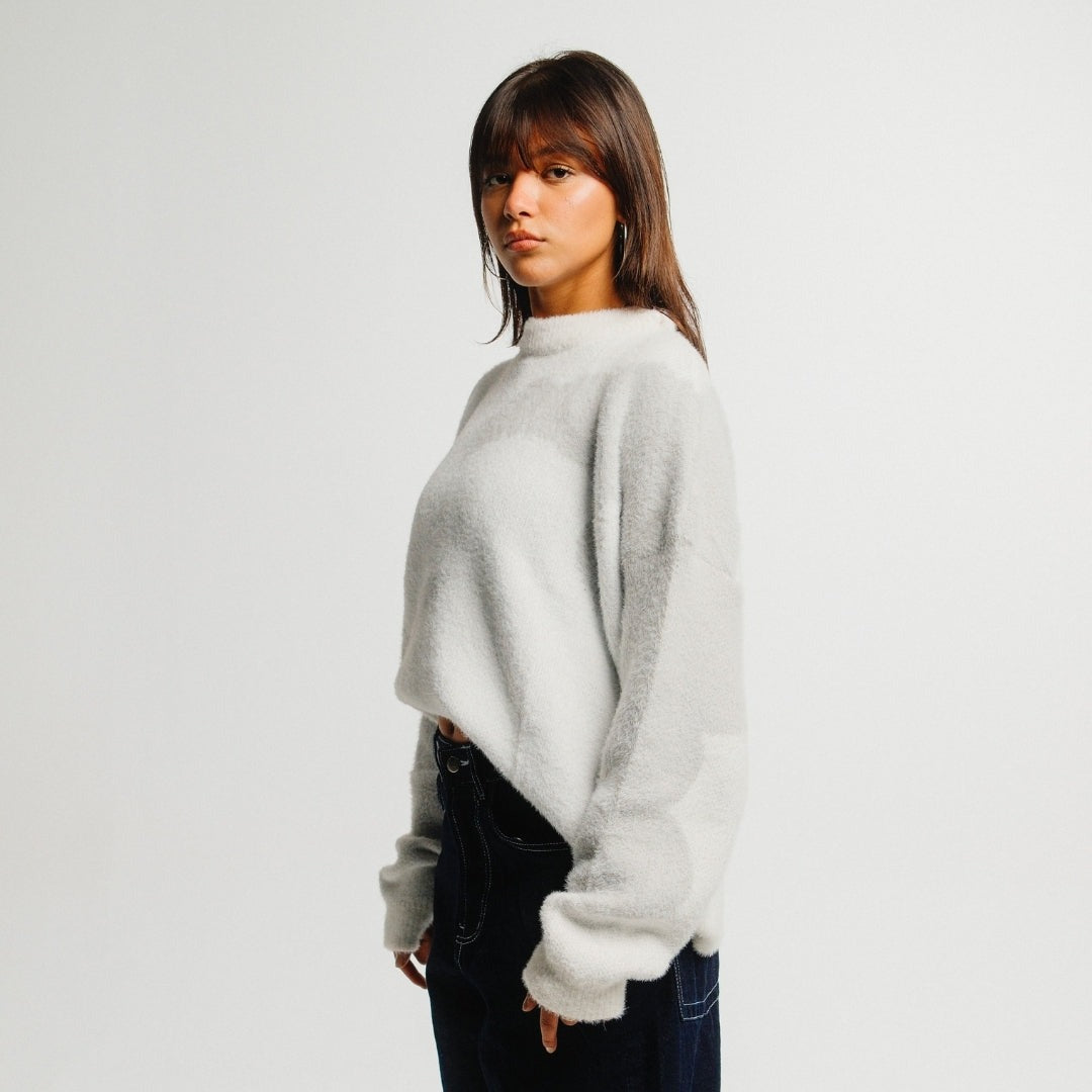 Sweater White x Grey
