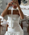 Tube Top with Neck Strap