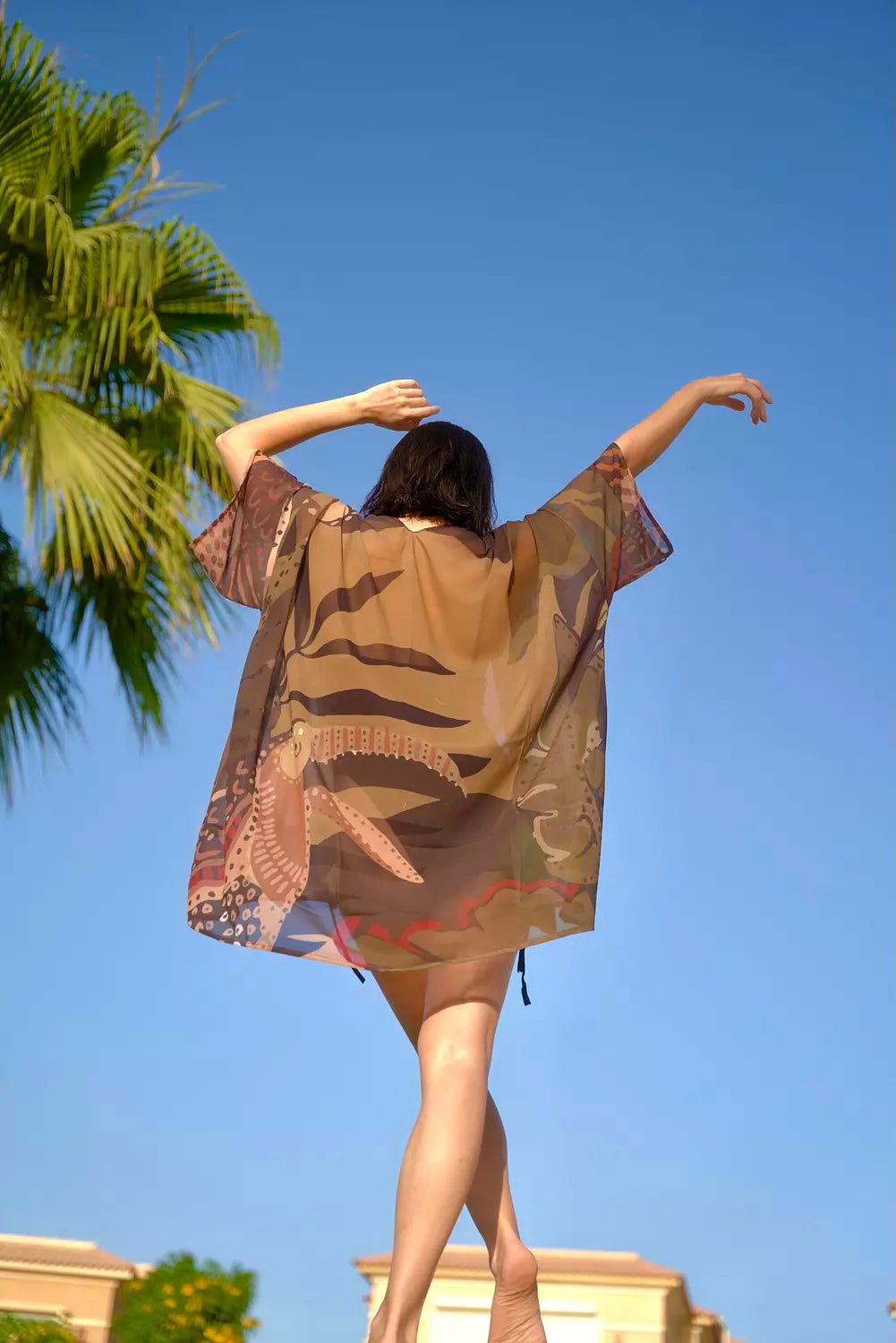 Tropical Canopy Kimono