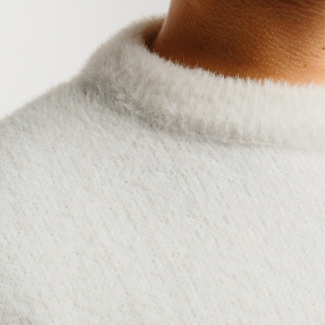 Sweater White x Grey