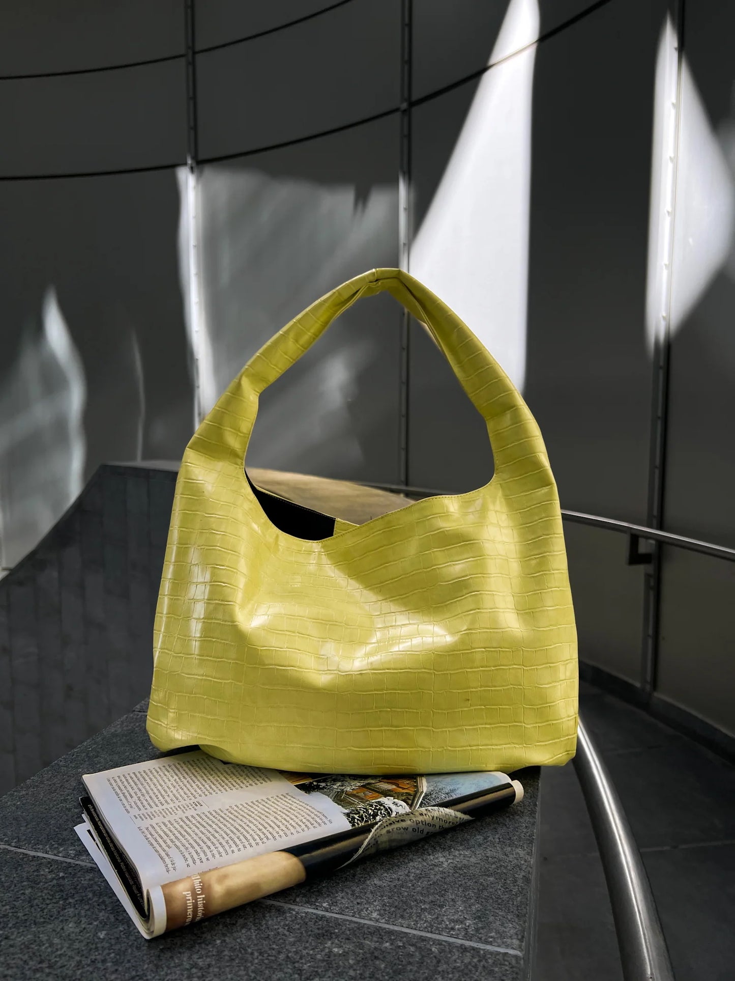 CROCO BAG LEATHER