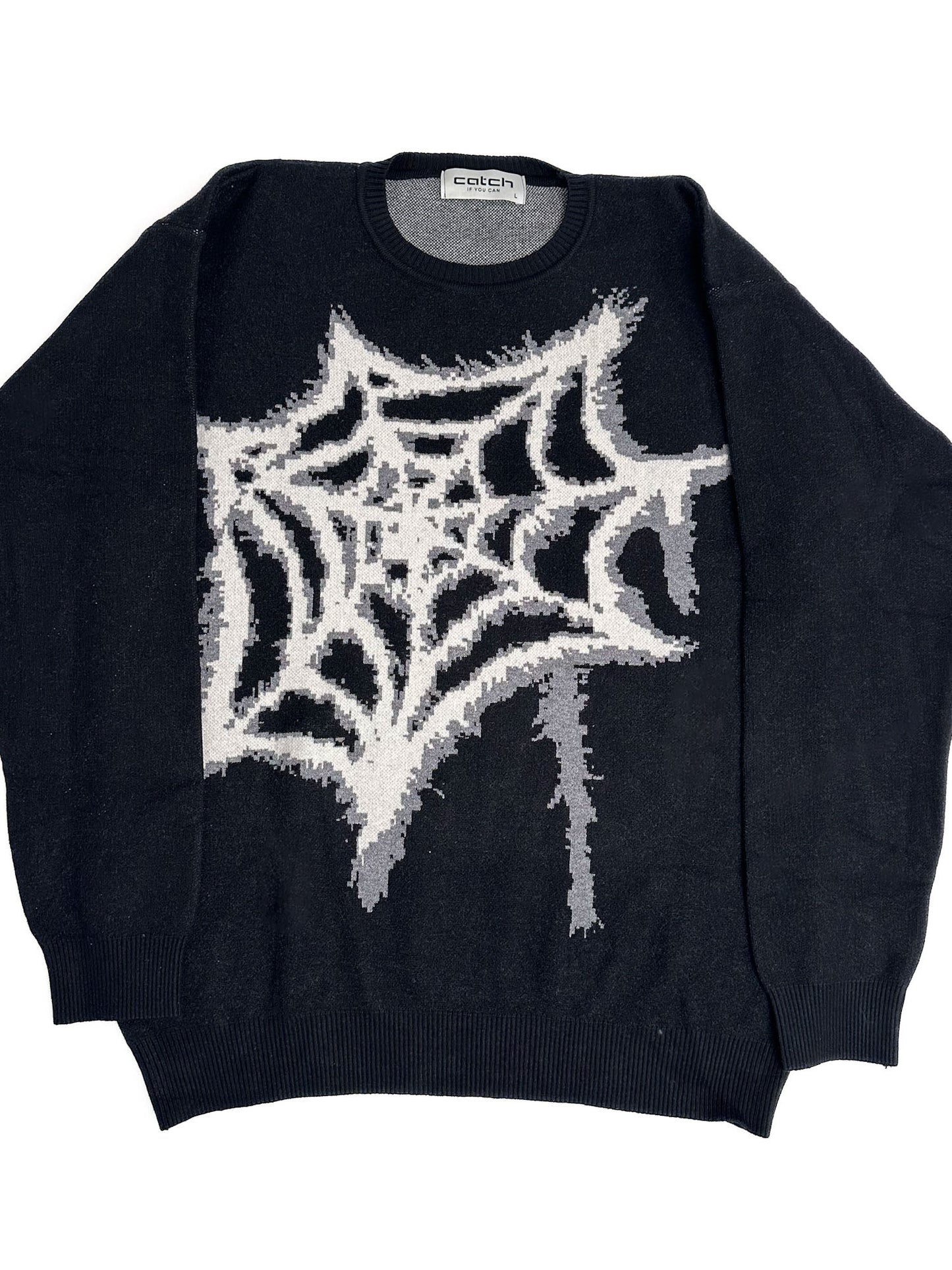 Pullover Black Spider