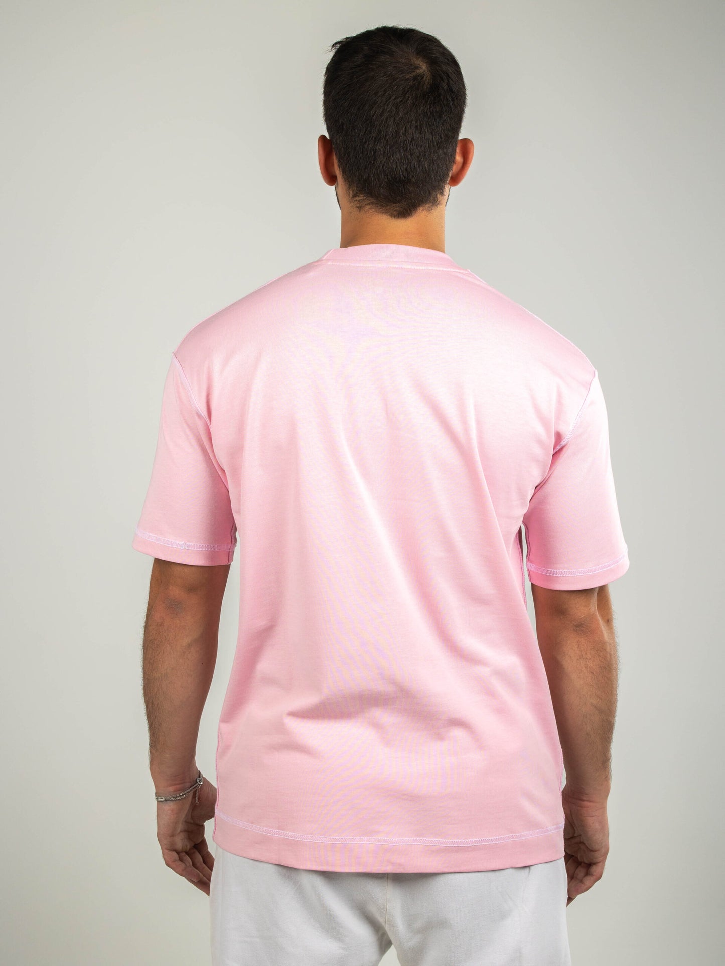 Stitched Tee Pink