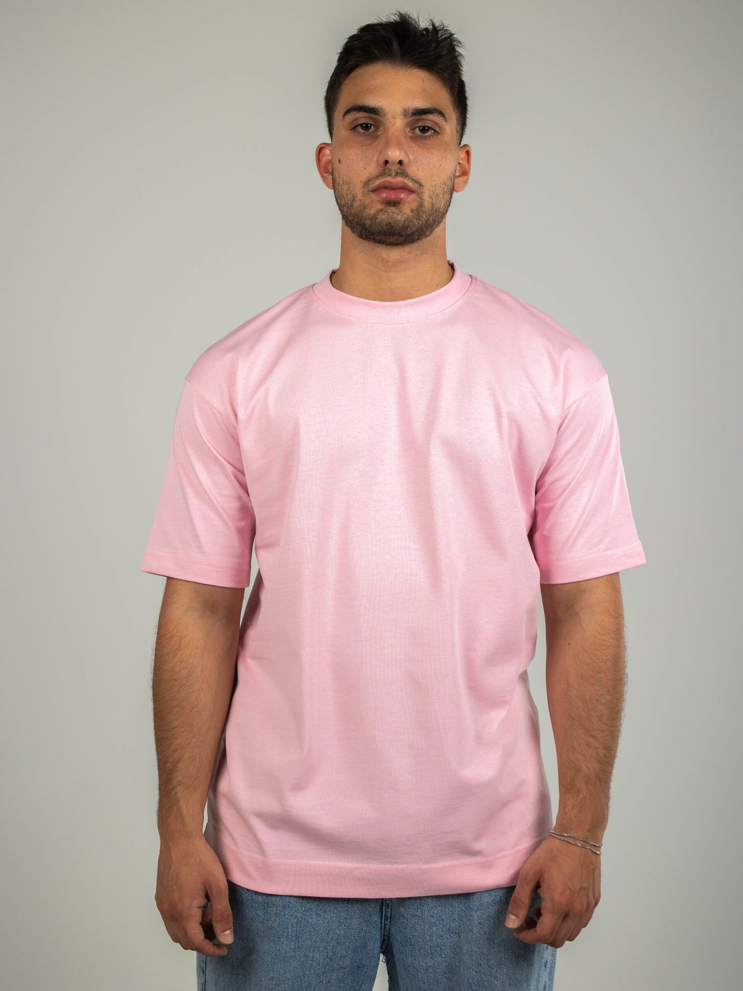 Stitched Tee Pink