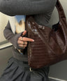 CROCO BAG LEATHER