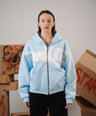 Puff zip up