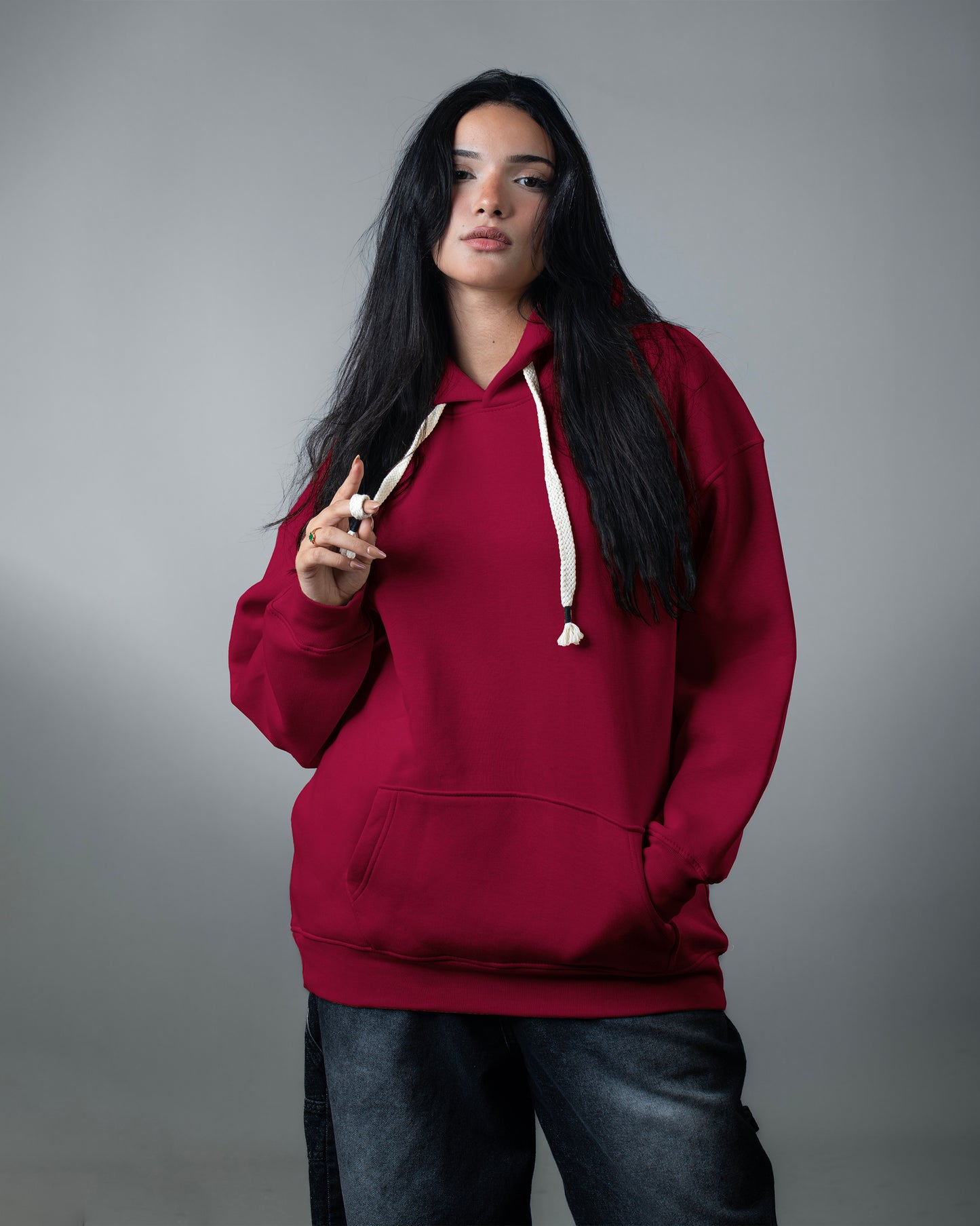 Burgundy Hoodie