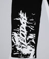 Printed sweatpants Black