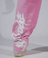 Printed sweatpants Pink