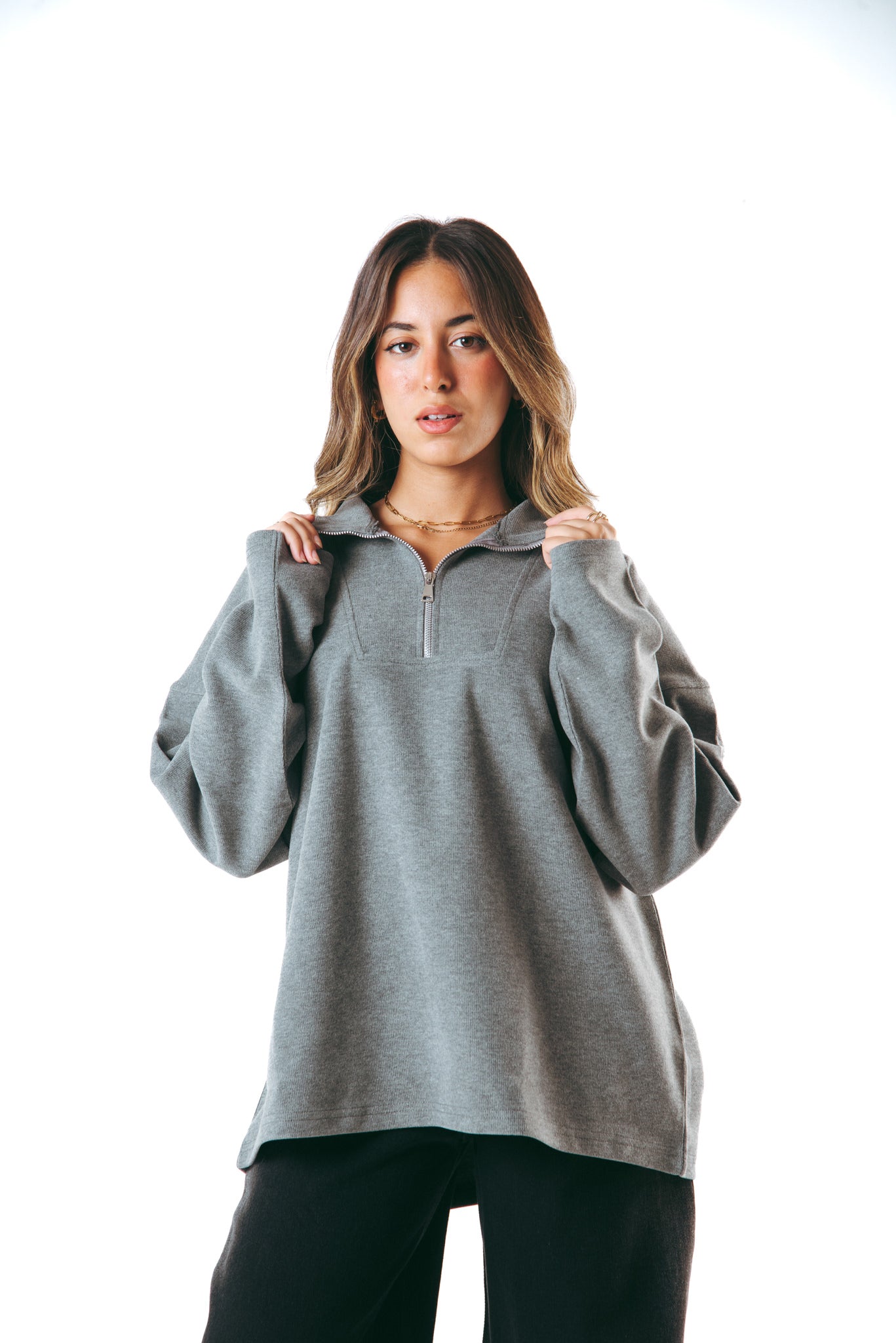 Snug Zip Pullover