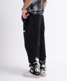 Printed sweatpants Black