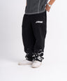 Printed sweatpants Black