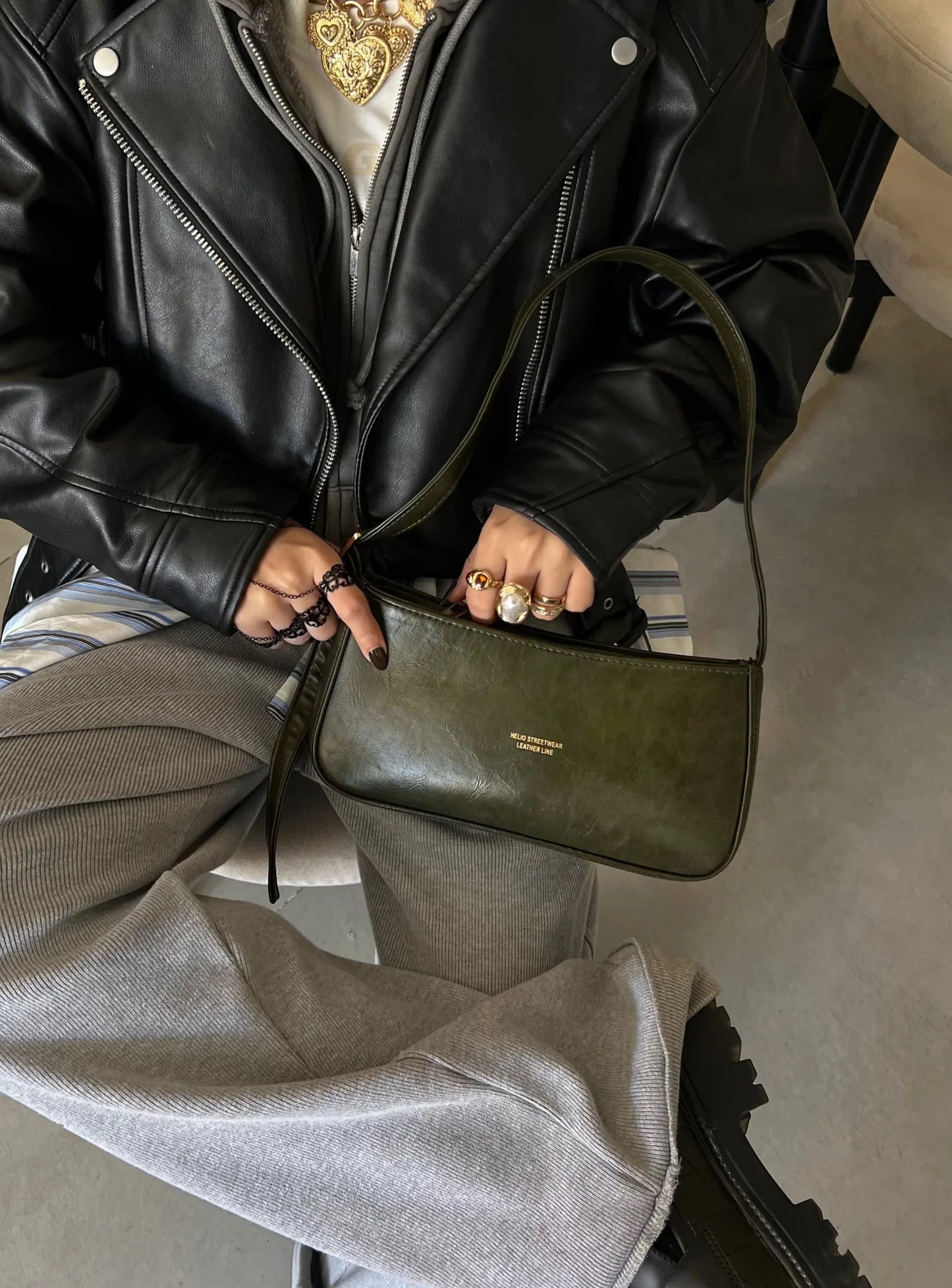 TOKEN BAG LEATHER