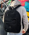 Zentangle Backpack Black