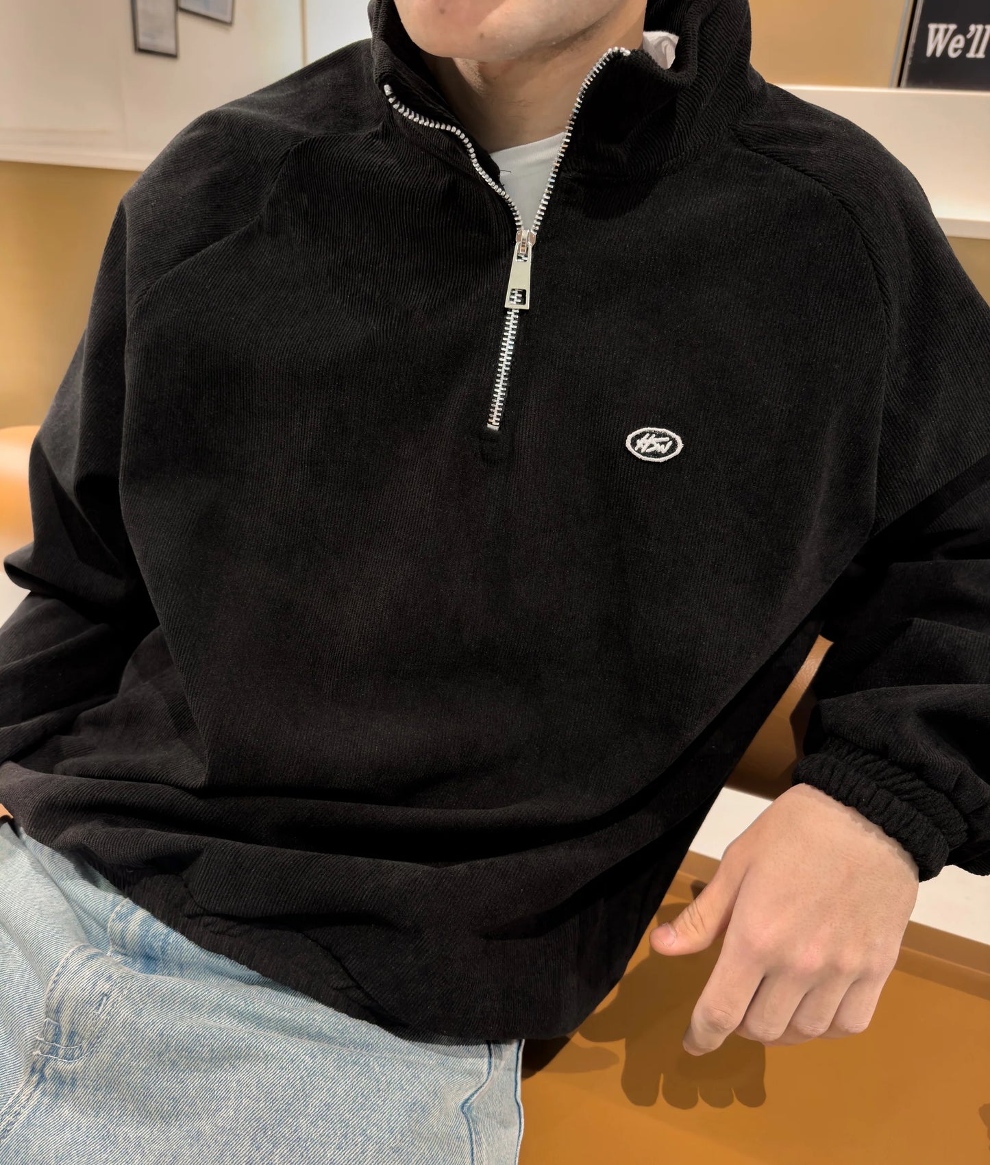 Corduroy Quarter Zip