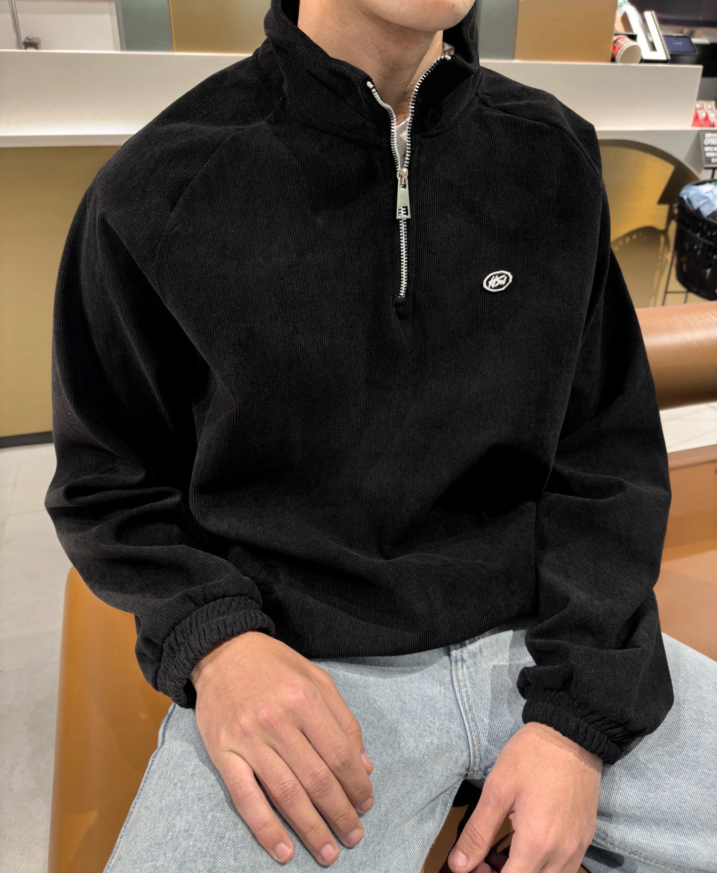 Corduroy Quarter Zip