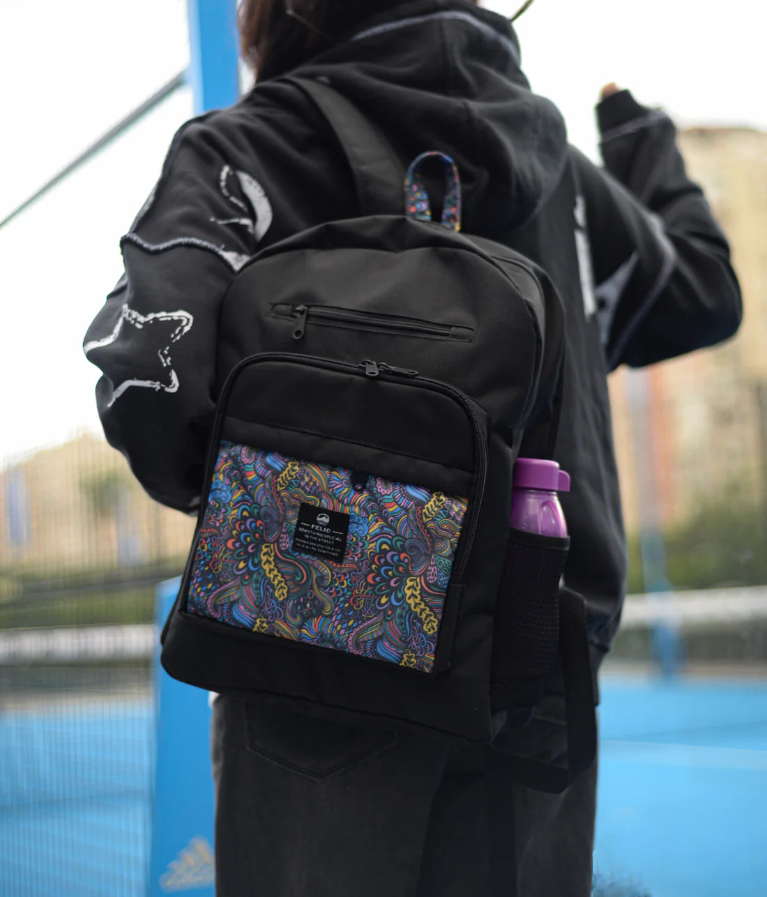 Zentangle Backpack Colorful