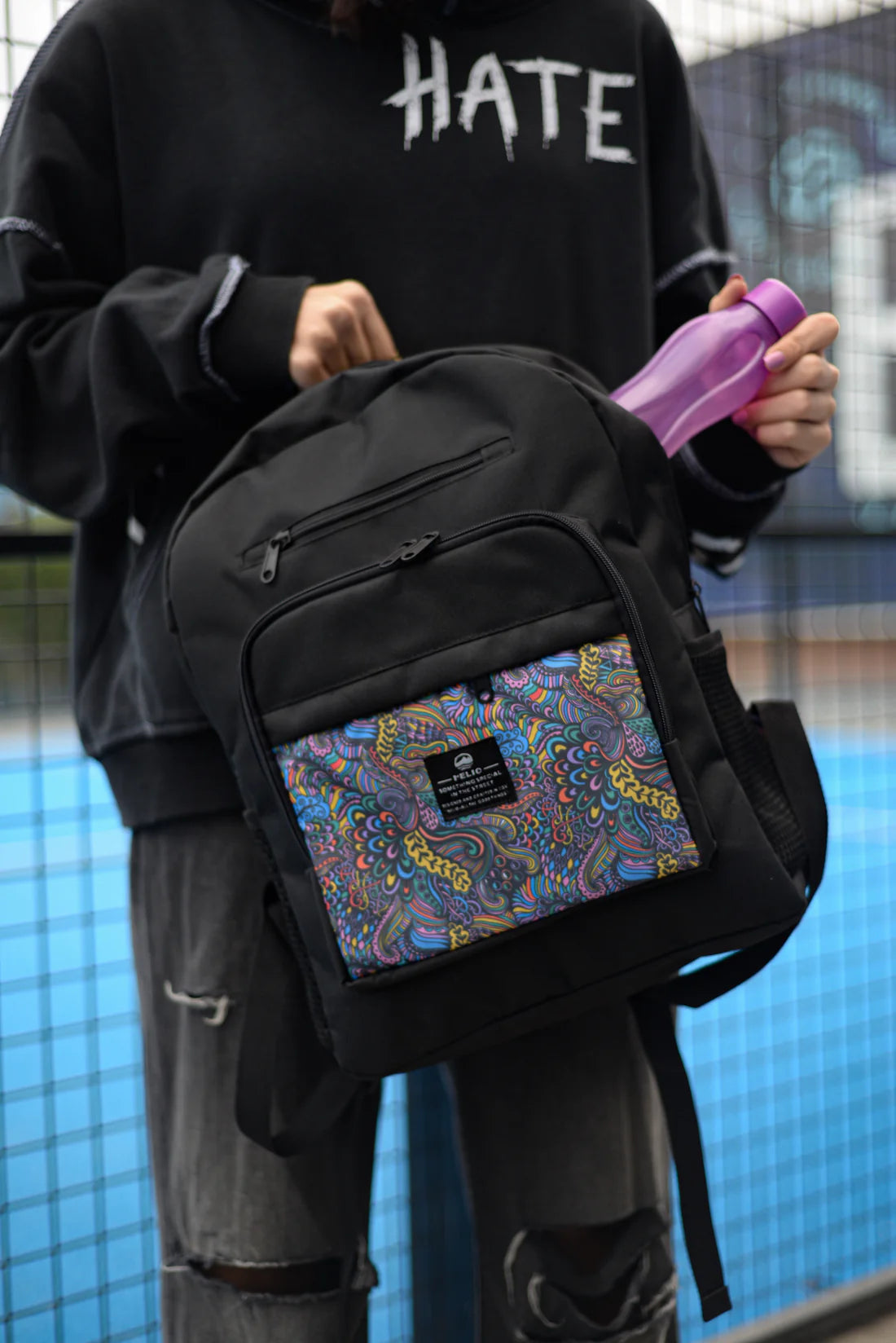 Zentangle Backpack Colorful