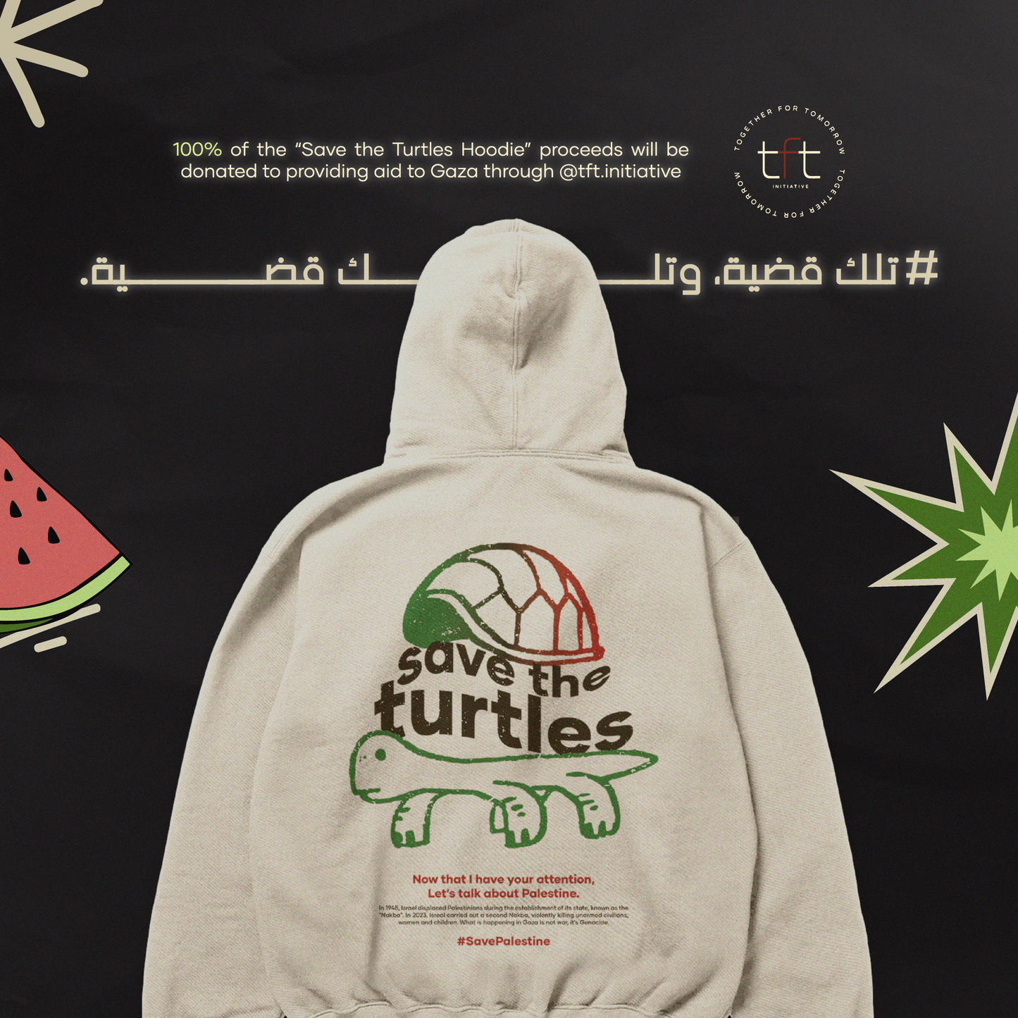 Domanza Palestine Hoodie