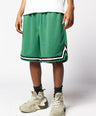 Green basketball short