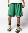 Green basketball short