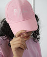 Fabric cap Pink