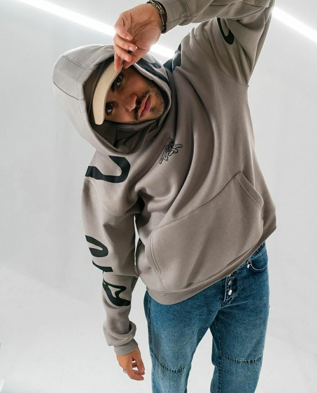 Loop Light Grey Hoodie