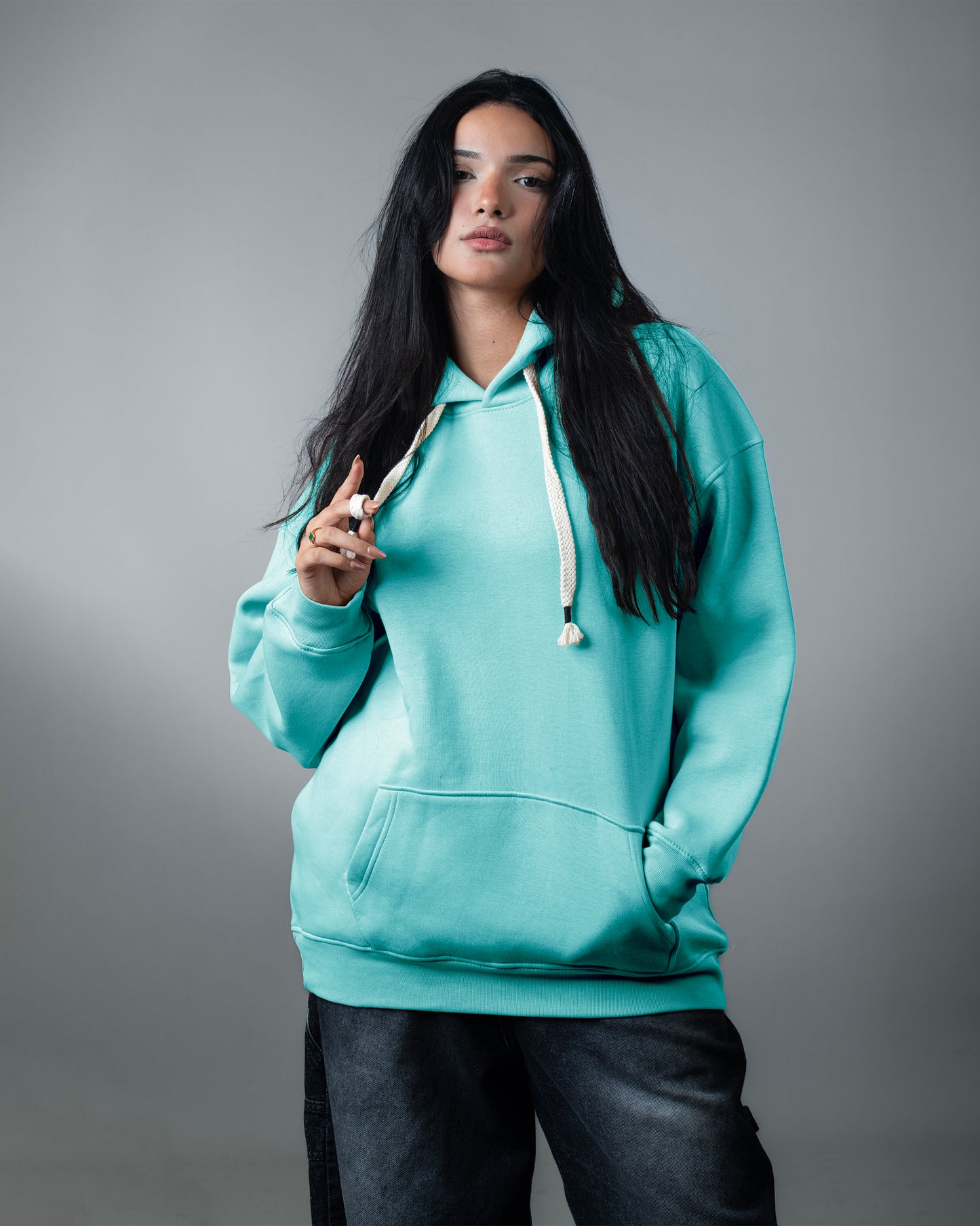 Turquoise Hoodie