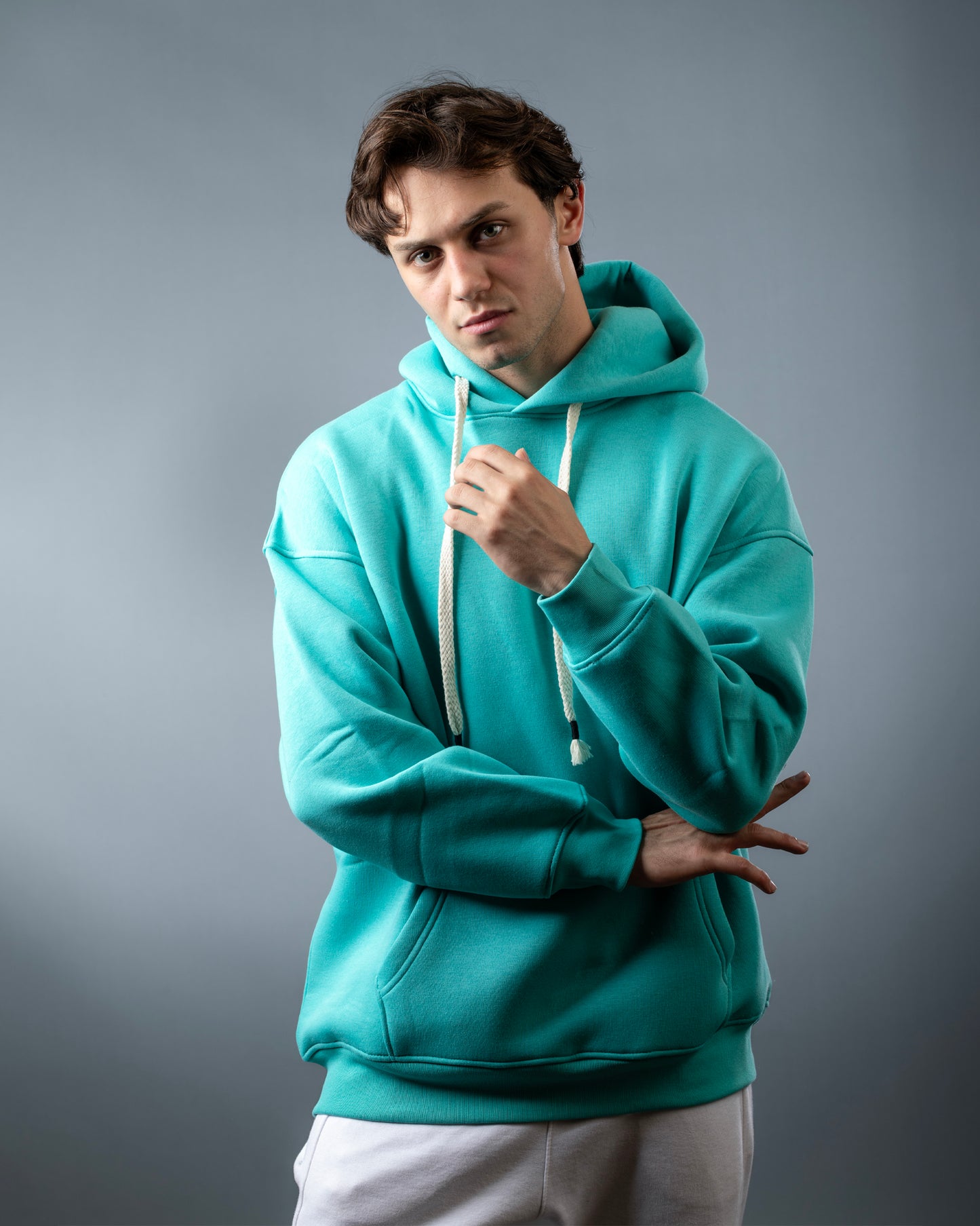 Turquoise Hoodie