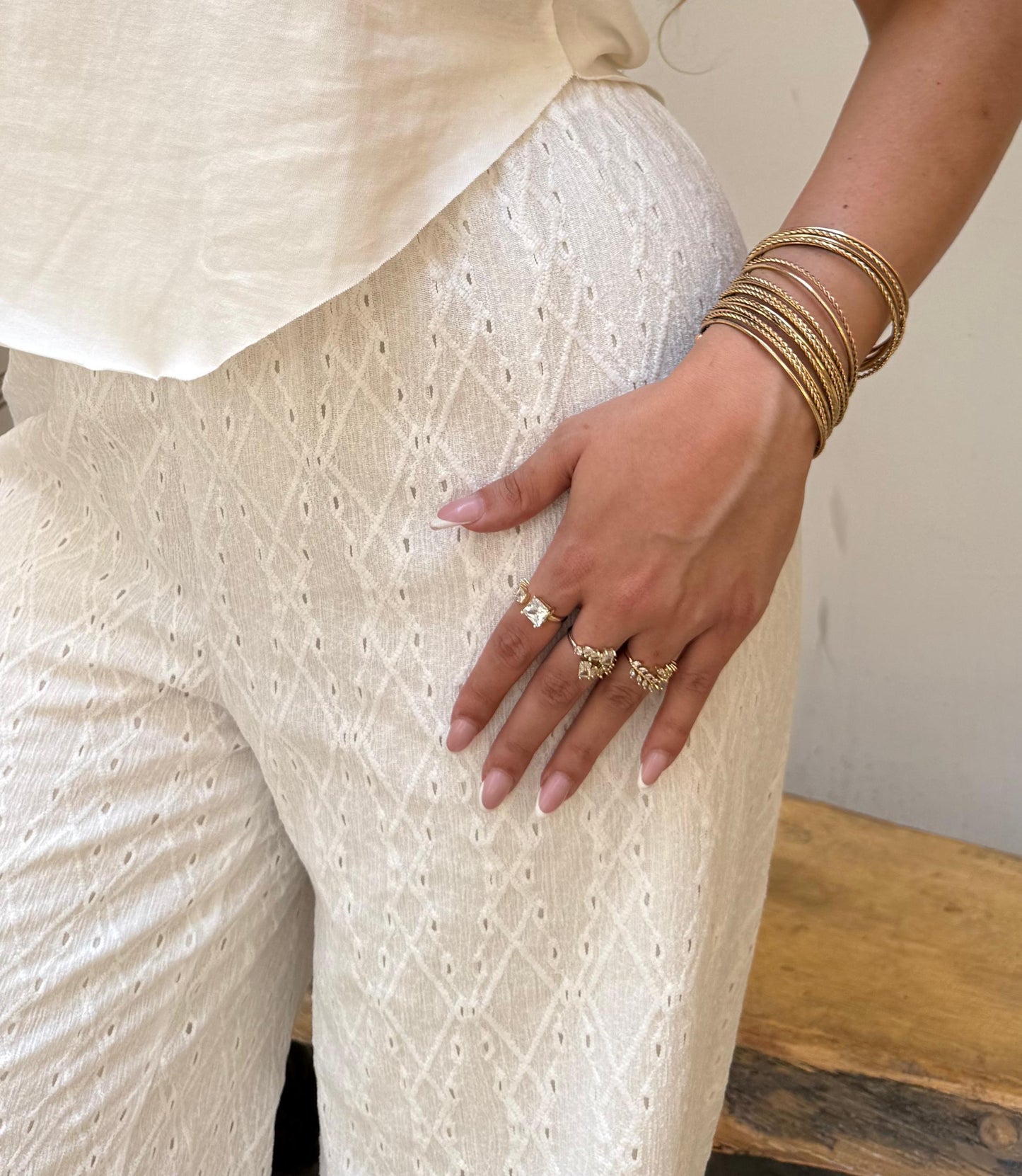 Jacquard Pants