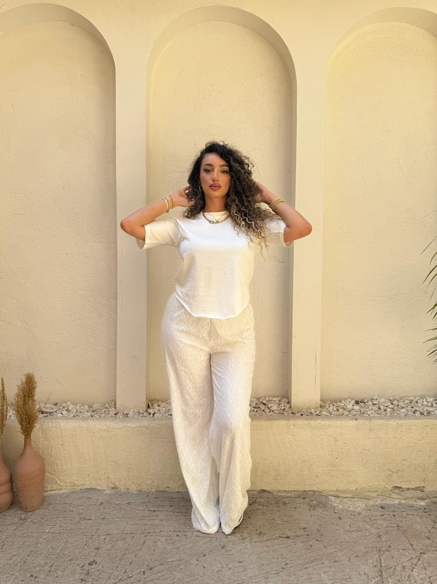 Jacquard Pants