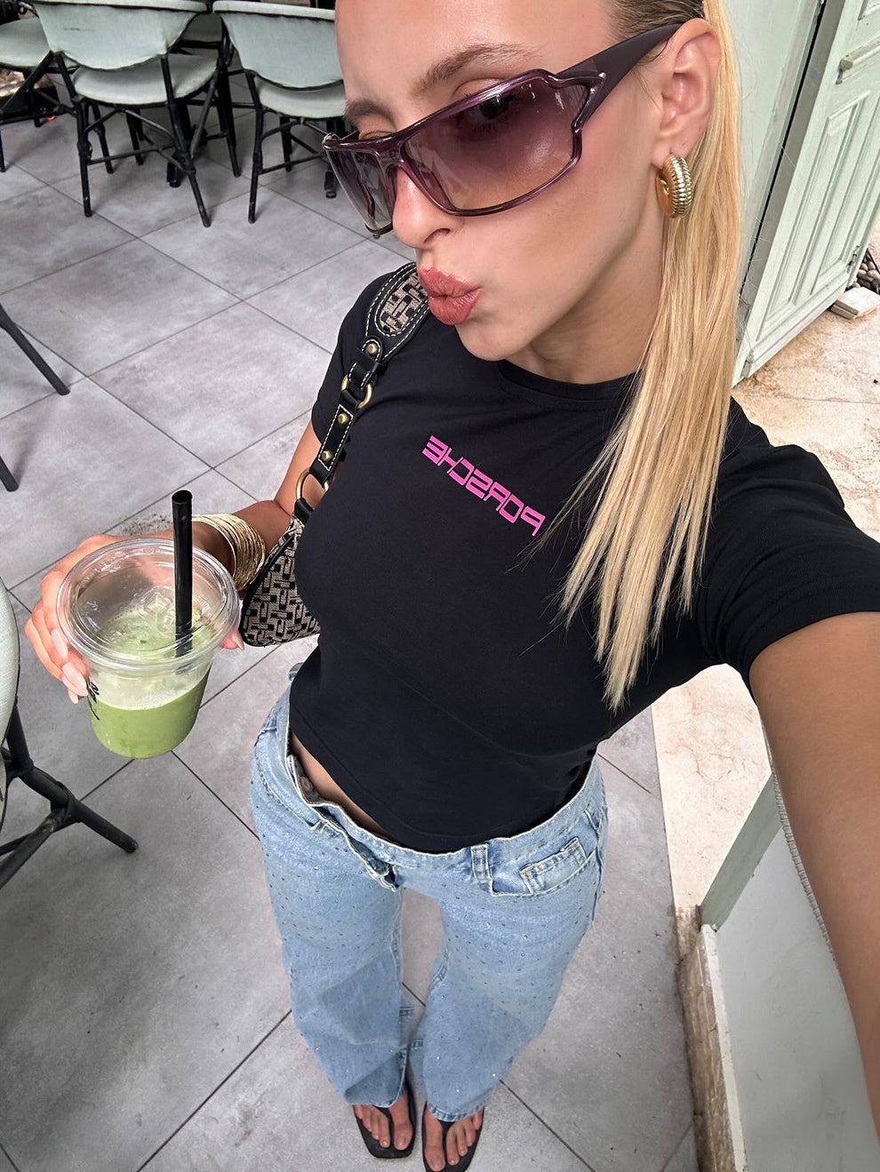 porsche Croptop