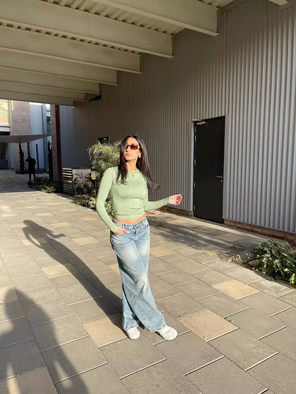 Long Sleeves Basic Top