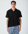 Buttonless Polo Black