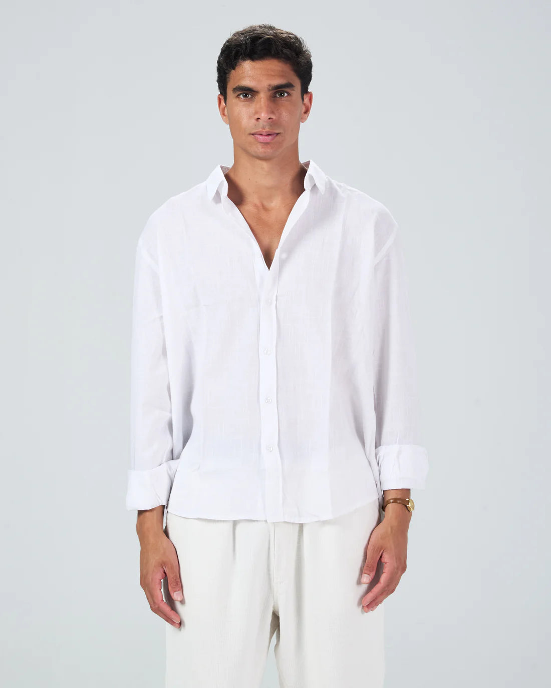 Linen Shirt White