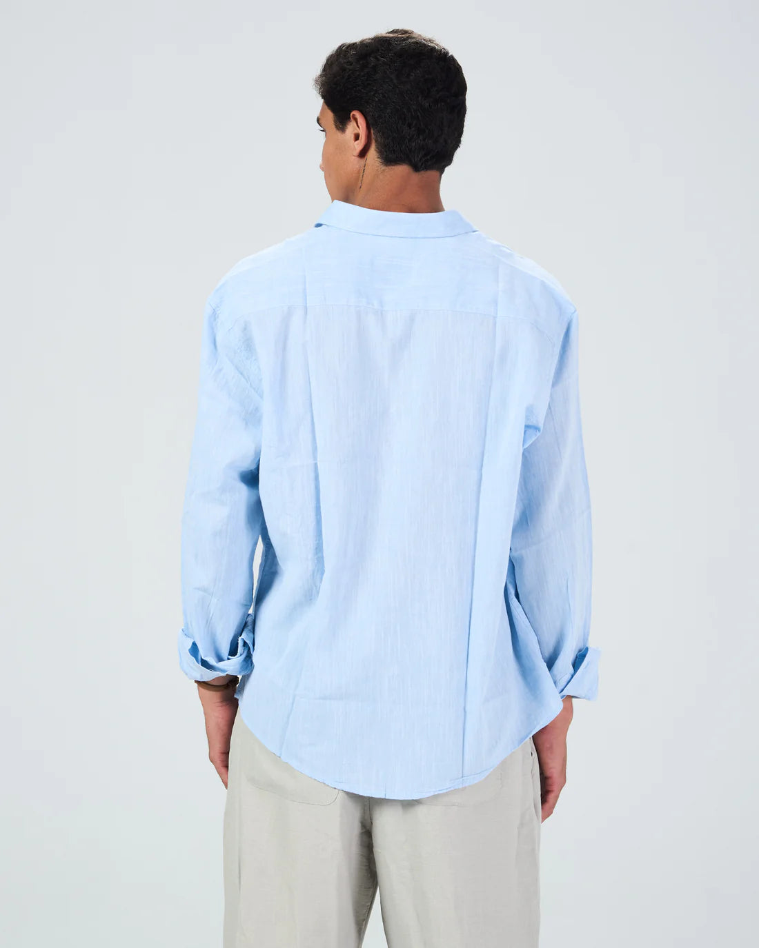 Linen Shirt Blue