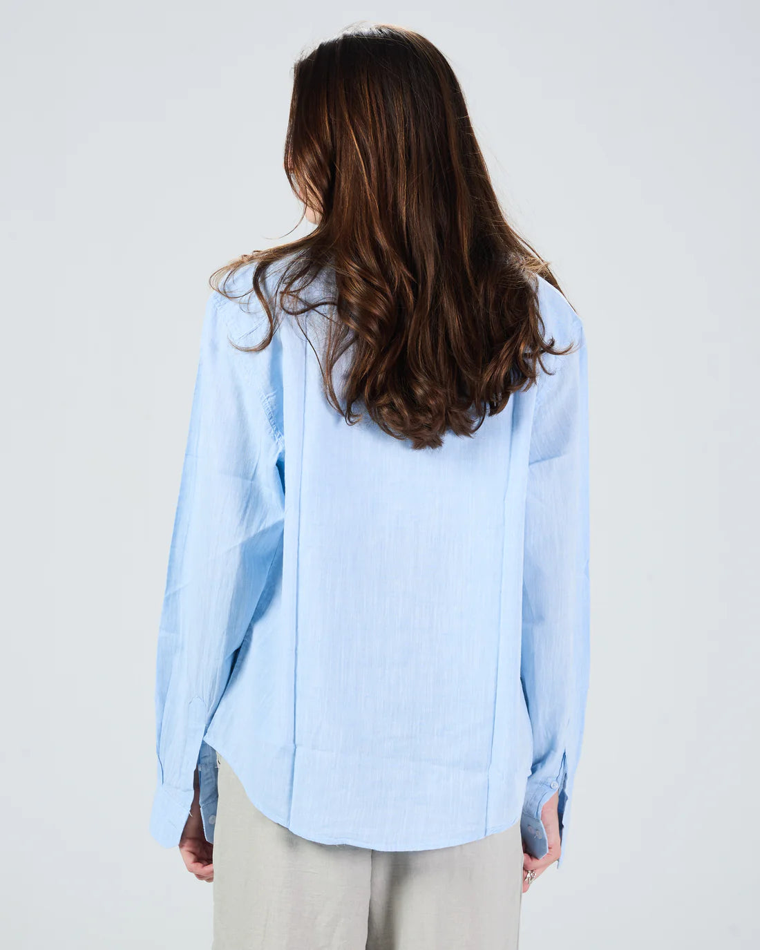 Linen Shirt Blue