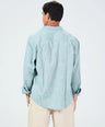 Linen shirt Turquoise