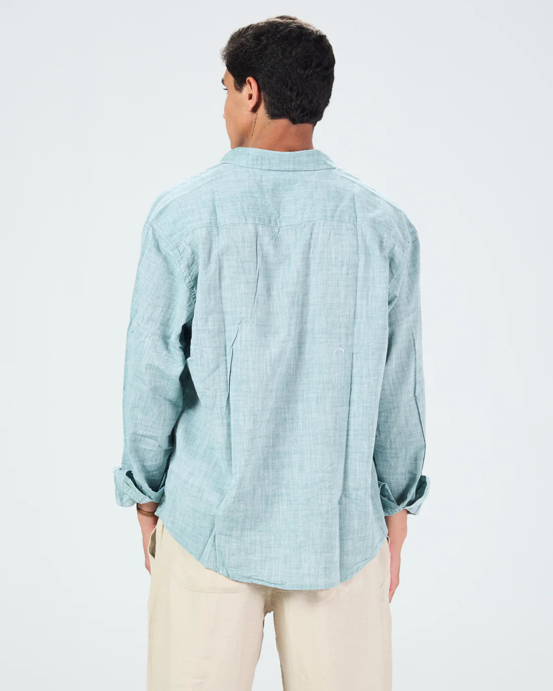 Linen shirt Turquoise