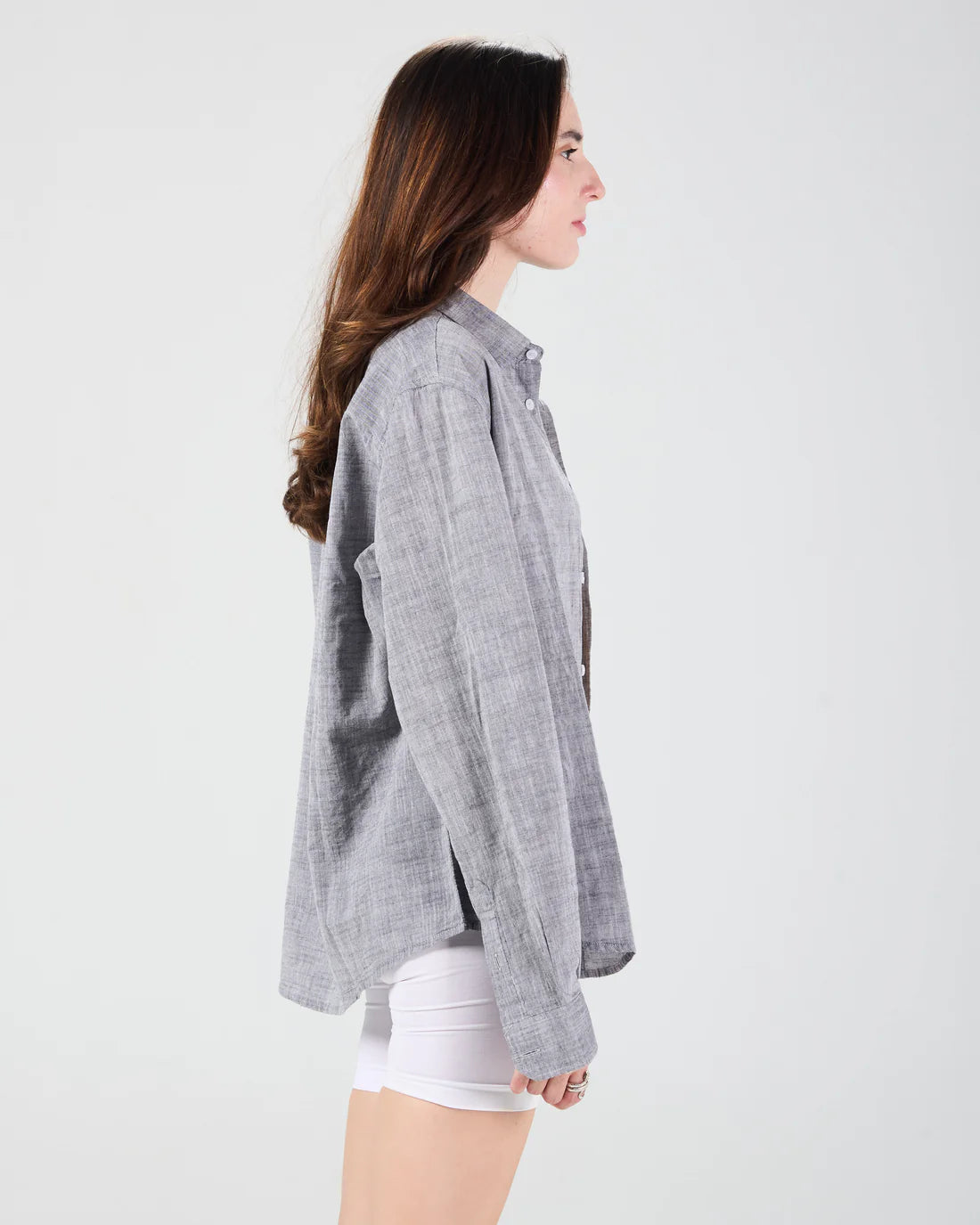 Linen shirt Grey