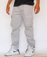 Grey cargo pants